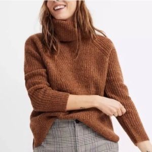 Madewell Mercer Turtleneck Sweater Coziest Yarn S